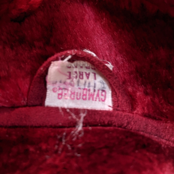 Gymboree Faux Sherpa Red Coat - Large (10-12years) - Picture 4 of 5